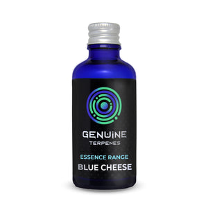 Genuine Terpenes bottle with Blue Cheese flavour terpene