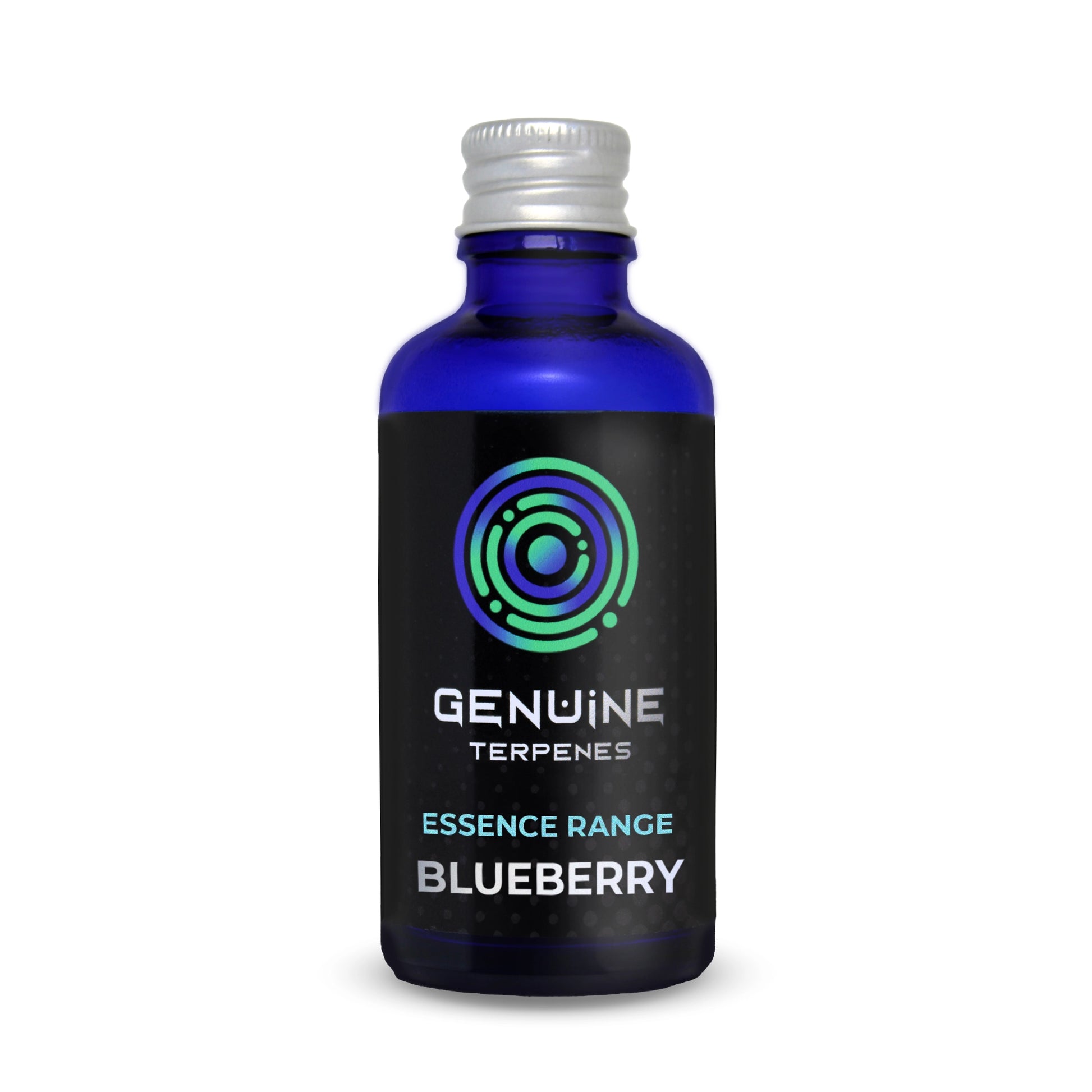 Genuine Terpenes bottle with Blueberry flavour terpenes