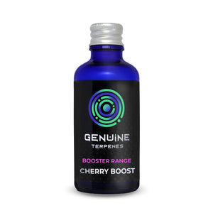 Genuine Terpenes bottle with Cherry Boost flavour terpenes