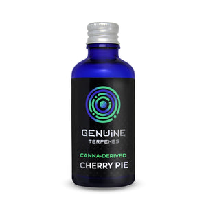 Genuine Terpenes bottle with Cherry Pie canna derived flavour terpenes