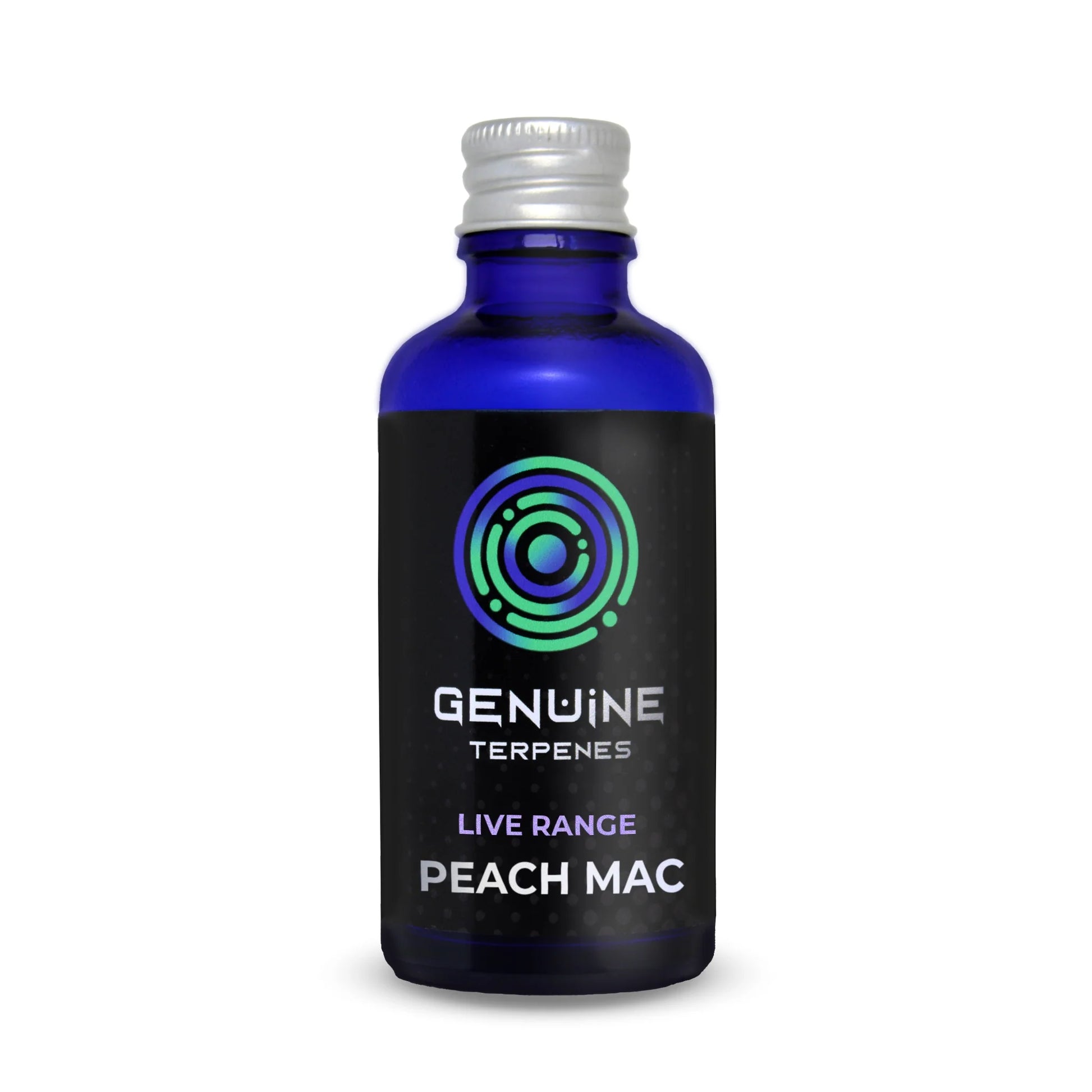 Genuine Terpenes bottle with Peach MAC flavour terpenes